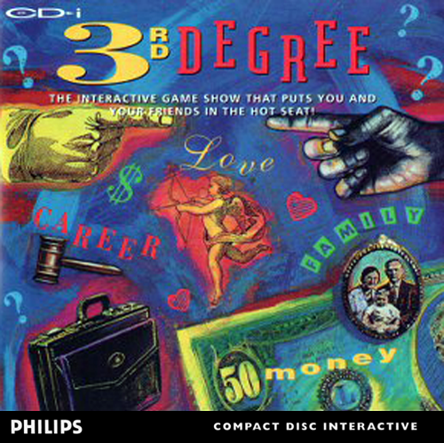 3rd Degree box art for CD-i
